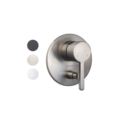 Studio Pin Bath and Shower Mixer with diverter