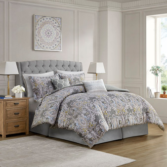 Harbor House Hallie 6 Piece Cotton Comforter Set