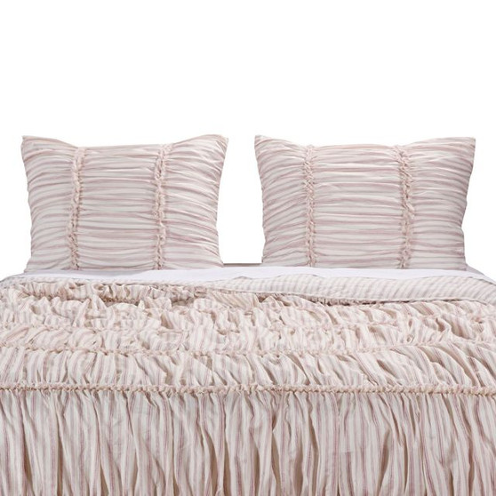 Farmhouse Chic Red Sham