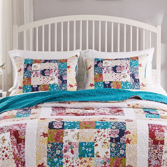 Harmony Teal Sham
