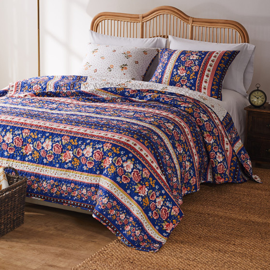 Marsha Blue Quilt Set
