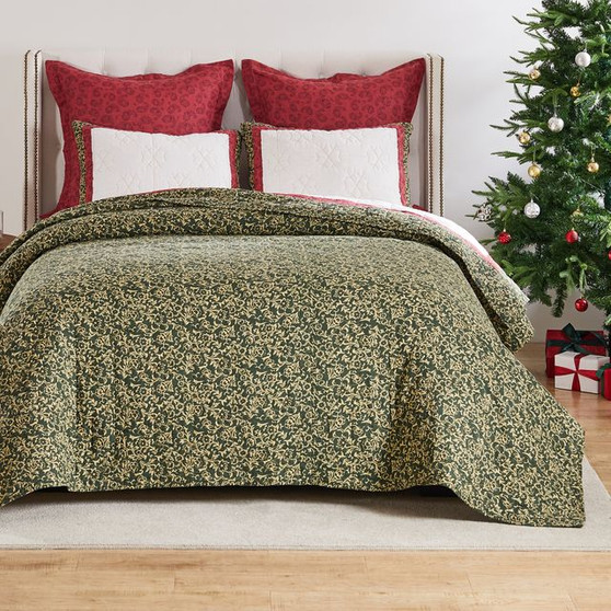 Christmas Tree Holiday Quilt Set