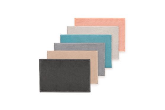 Bibb Home 2 Piece Faux Fur Plush Bath Mat Set