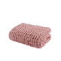 Madison Park Chenille Chunky Knit Blush Throw
