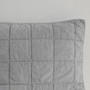 Croscill Casual Gema Gray 3 pcs Grey Coverlet Set