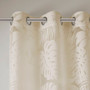 Madison Park Leilani Natural Palm Leaf Burnout Window Sheer Madison Park Leilani Natural Palm Leaf Burnout Window Sheer