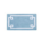 Madison Park Evan Blue Cotton Tufted Bath Rug 20x30