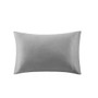 Madison Park Linen Blend Gray 4PC Sheet Set