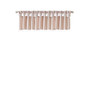 Madison Park Emilia Blush Lightweight Faux Silk Valance With Beads