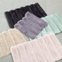 Madison Park Tufted Pearl Channel Black Rug