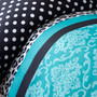 Mi Zone Chloe Teal Comforter Set