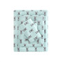 True North by Sleep Philosophy Cozy Flannel Aqua French Bulldog Printed Sheet Set