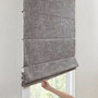Madison Park Quincy Grey Total Blackout Cordless Roman Shade