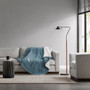 Sharper Image Amira Blue Dream Soft Heated Throw