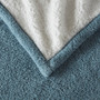 Sharper Image Amira Blue Dream Soft Heated Throw