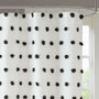 Madison Park Sophie Black Shower Curtain