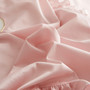 Dolce Mela Ruffled Bedding Cotton Duvet Cover Set DM808