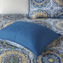 Madison Park Tangiers Blue 6 pcs Reversible Quilt Set with Throw Pillows Madison Park Tangiers Blue 6 pcs Reversible Quilt Set with Throw Pillows