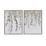 INK+IVY Botanical Waterfall Green Eucalyptus 2-piece Framed Canvas Wall Decor Set