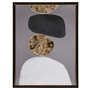 INK+IVY Neutral Stones Black Figural 2-piece Framed Canvas Wall Art Set
