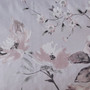 Madison Park Neko Lilac Floral Printed Cotton Shower Curtain