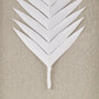 Madison Park Sabal Off-White Framed Rice Paper Palm Leaves 3-piece Shadowbox Wall Decor Set