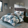 INK+IVY Cario Taupe Embroidered Square Pillow