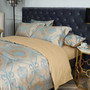 Dolce Mela Jacquard 6 Piece Cotton Queen Duvet Cover Set