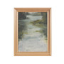 Madison Park Estuary Multi Abstract Landscape Framed Glass Wall Art