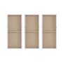 Madison Park Sandy Forest Taupe Gold Foil Abstract 3-piece Canvas Wall Art Set