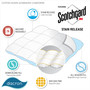 True North by Sleep Philosophy Northfield White Cotton Twill Stain Release Down Blend Comforter