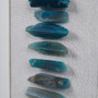 INK+IVY Cerulean Stones Blue Framed Blue Agate Shadowbox Wall Decor Panel