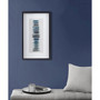 INK+IVY Cerulean Stones Blue Framed Blue Agate Shadowbox Wall Decor Panel