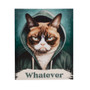 Madison Park Grumpy Cats Whatever/Multi Whatever Canvas Wall Art