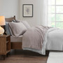 True North by Sleep Philosophy Micro Fleece Grey Diamond Sheet Set