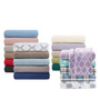 True North by Sleep Philosophy Micro Fleece Grey Diamond Sheet Set