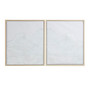 INK+IVY Desert Serenity Ivory Hand Embellished Abstract 2-piece Framed Canvas Wall Art Set