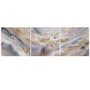 Madison Park Shimmering Symphony Multi Glitter and Gold Foil Abstract Triptych 3-piece Canvas Wall Art Set