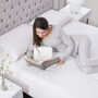 Sleep Philosophy Memory Foam White Knee Pillow