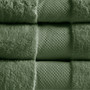 Madison Park Signature  Green Cotton 6 Piece Bath Towel Set