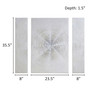 INK+IVY Silver Sand Silver Hand Embellished Abstract 3-piece Canvas Wall Art Set