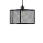 INK+IVY Jaxson Black Metal Mesh Pendant