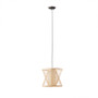 INK+IVY Aria Natural Geometric Bamboo Pendant