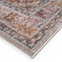 Madison Park Jasmine Orange Multi Vintage Medallion Woven Area Rug