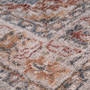 Madison Park Jasmine Orange Multi Vintage Medallion Woven Area Rug