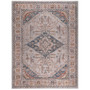 Madison Park Jasmine Orange Multi Vintage Medallion Woven Area Rug