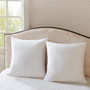 Madison Park Signature Cotton Sateen White Euro Pillow