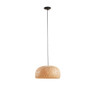 INK+IVY Astrid Natural Bowl Shaped Bamboo Pendant