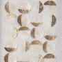 Madison Park Aurelian Emblem Natural/Gold Natural Capiz with Gold Foil 2-piece Shadowbox Wall Decor Set