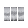 Madison Park Grey Luminous Grey Heavily Embellished 3-piece Canvas Wall Art Set